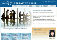 Tablet Screenshot of paideiagroup.com